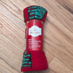 NWT Kid's Dinosaur Holiday Lights Christmas Sleep Pants